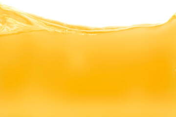 Close up bright orange juice texture for health and nature waves