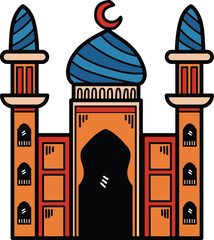 Fototapeta premium A building with a dome give the building a sense of warmth and spirituality