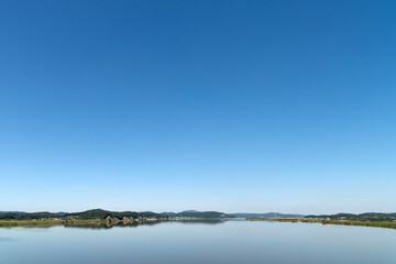 View of the river seen from the bridge