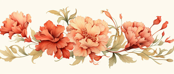 a picture of a flower arrangement with orange flowers