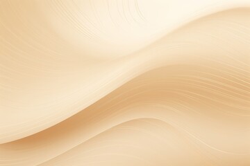 Beige abstract background with waves. Generative AI
