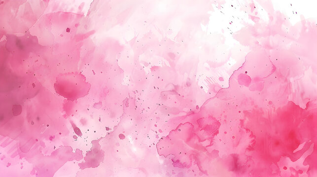 abstract watercolor background pink white AI generated 