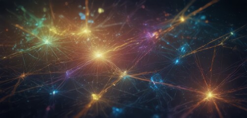 Fototapeta premium Abstract polygonal light background