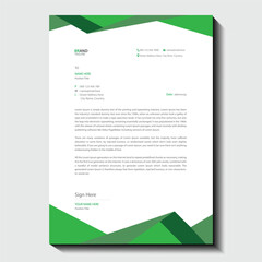 corporate letterhead design template