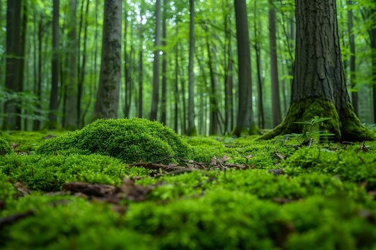 Cellular respiration in the oxygenrich environment of forests, where every breath fuels life
