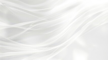 Obraz premium Abstract white background with smooth lines