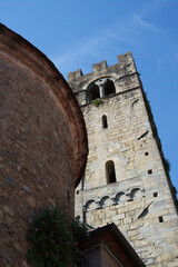 Fototapeta na wymiar Benabbio, old village near Bagni di Lucca, Tuscany