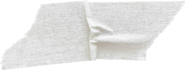 Beige Torn Paper Adhesive Masking Tape