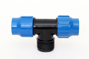 drip irrigation plastic connection attachment - 787067967