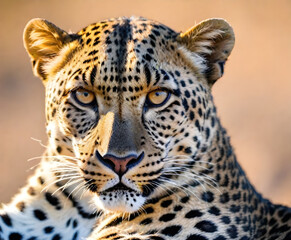 Leopard portrait
