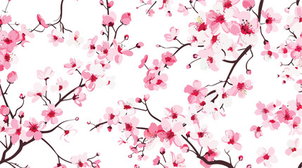 Japanese Cherry Blossoms Japanese floral cherry bloss