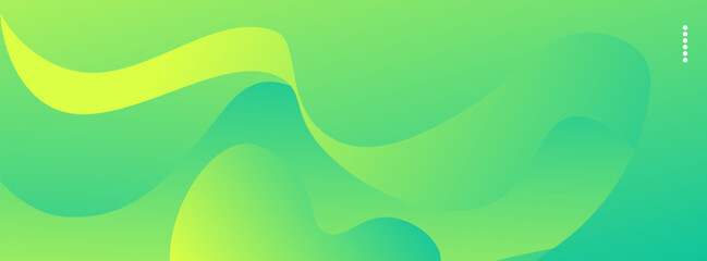 modern abstract background with green gradient fluid shapes  , for poster. banner, web design, header, cover, billboard, brochure, social media, landing page