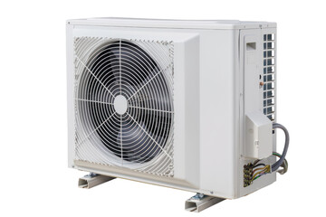 Air condition outdoor unit compressor
.isolated on white background