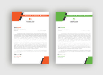 Modern corporate letterhead template design for your project, vector design.Abstract Letterhead Design Modern Business Letterhead Design Template
