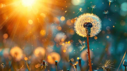  Dandelion produces seeds on a sunny day. © Lubos Chlubny