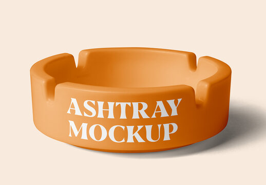 Ashtray Mockup