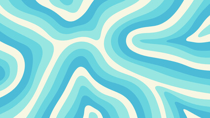 Abstract background with green wave seamless pattern for template design