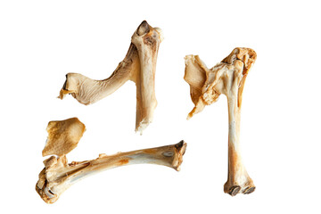 mall bones
.isolated on white background
