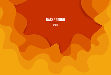 abstract color 3d paper art background.Vector design layout for banners presentations