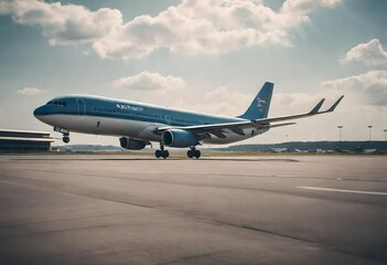 airplane at the airport