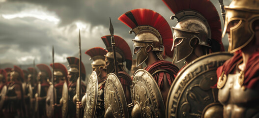 Romans knight warrior in armor troops ancient