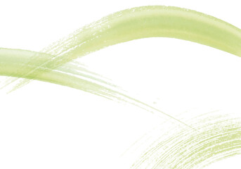 水彩による筆描き背景　爽・緑イメージ