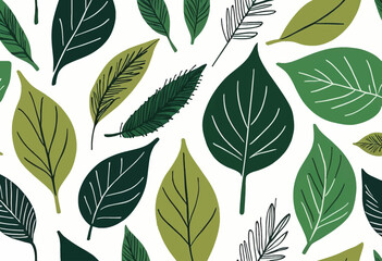 Fototapeta premium Hand Drawn Illustration of Brush Branch, Botanical Floral Silhouette