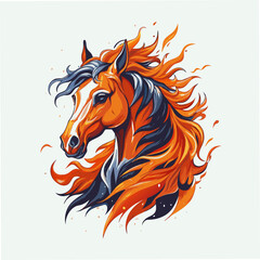 horse vector