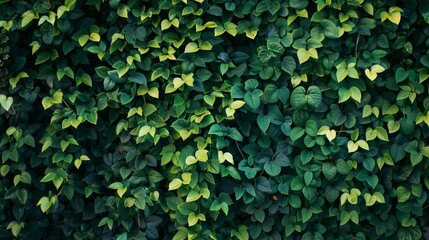Herb wall, plant wall, natural green wallpaper and background. nature wall. Nature background of green forest