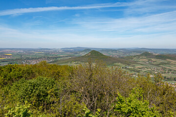 Fototapeta na wymiar View of the surrounding mountains.