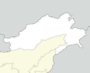 Location map of Arunachal Pradesh is a state of India