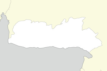 Location map of Meghalaya is a state of India