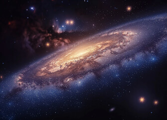 Visual representation of the Milky Way stars involves capturing the vast expanse of our galaxy's beauty and mystery.