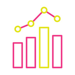 Statistics icon design