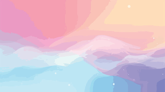 Blur Sweet Dreamy Gradient Color Background For Web