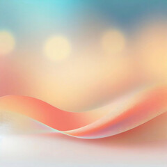 light scarlet yellow-blue background, smooth lines and gradients, soft glow, empty space for text and presentations