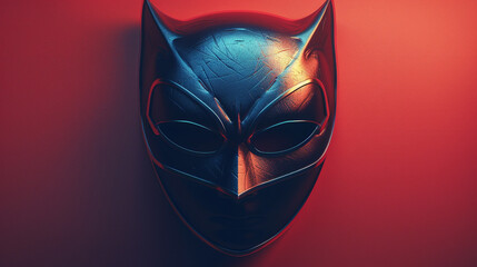 Stepping into the shoes of your favorite superhero with a personalized cut-out mask, empowering your alter ego. 