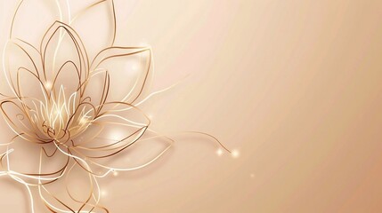 calm lotus flower background