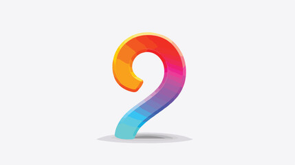 Question mark sign icon Vector EPS 10 illustration 