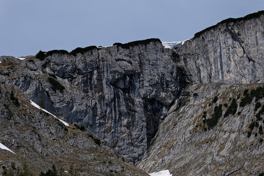 rocks in the mountains of austria