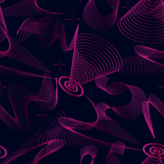 Abstract sport pink pattern with grunge elements. For sportswear, textiles. Grunge background for girls
