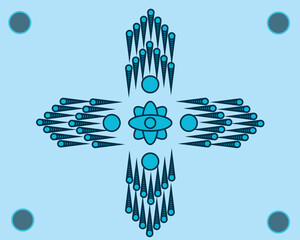 geometric shapes of cross, elements for web, vintage, advertisement, commercial banner, poster, leaflet, billboard, sale.