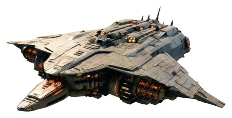 PNG Flying spaceship airplane aircraft vehicle.