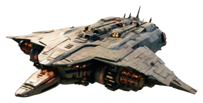 PNG Flying spaceship airplane aircraft vehicle.