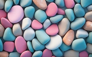 Fototapeta na wymiar Colorful Pebble Background