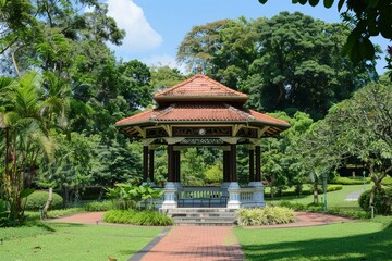 pavilion in the park