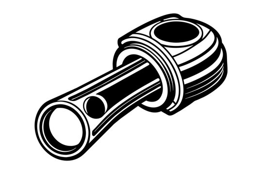 recommend clip art: piston silhouette illustration