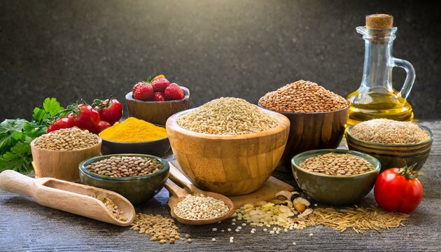 Whole grains are veritable powerhouses, notably enriched with heart-healthy soluble fiber that regulates appetite while controlling blood pressure and cholesterol levels