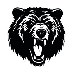 Bear Mascot - Vector Illusrations for T-shirts and Logos