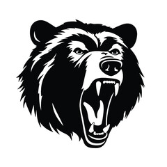 Bear Mascot - Vector Illusrations for T-shirts and Logos